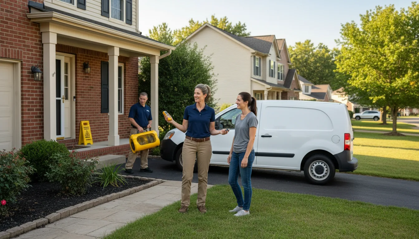 Residential water damage restoration in Otis, CO